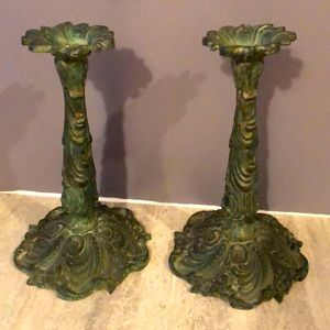 Vintage Cast Pedistals